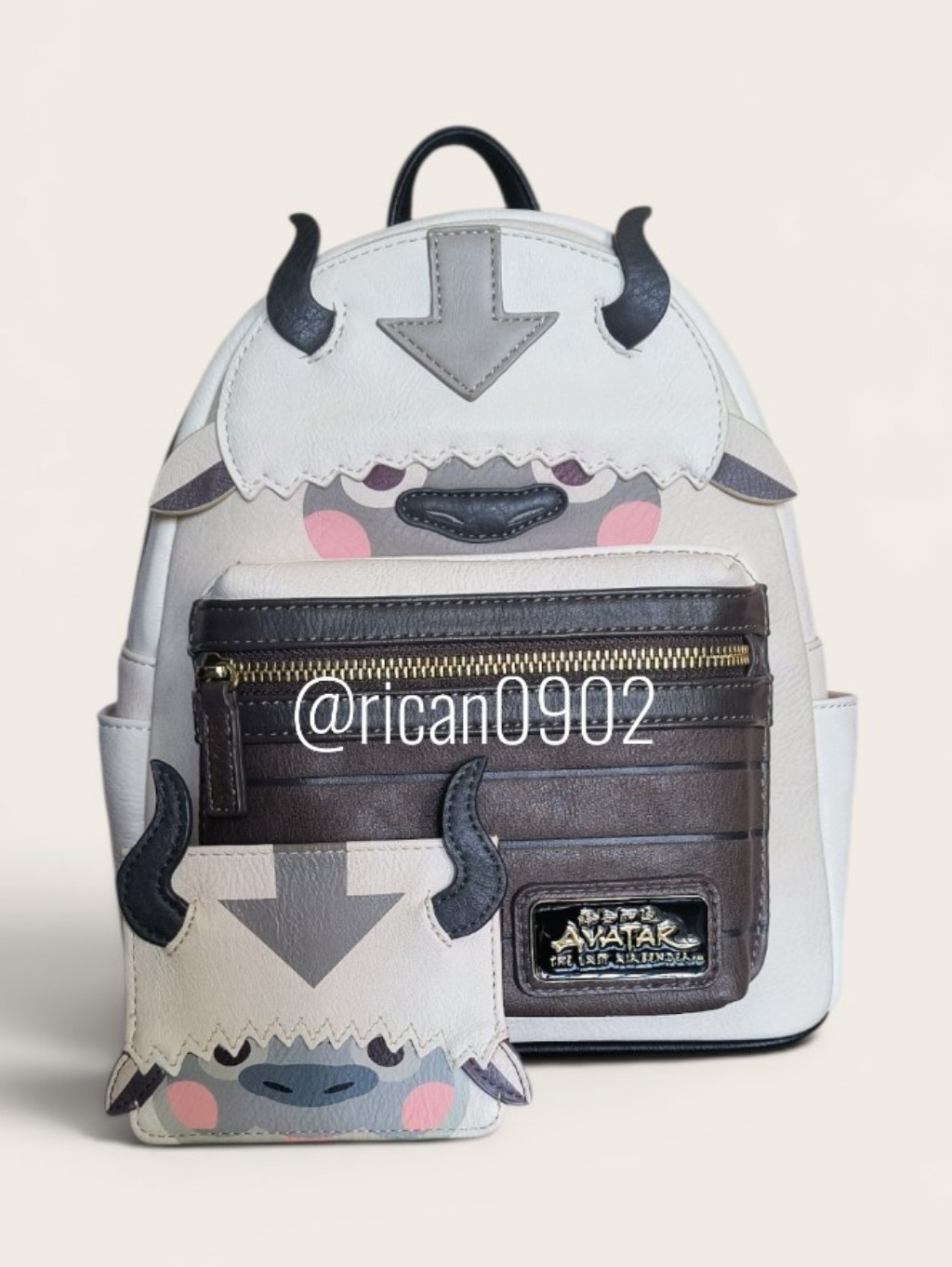 Mad Engine Avatar The Last Airbender Appa Mini Backpack And Cardholder